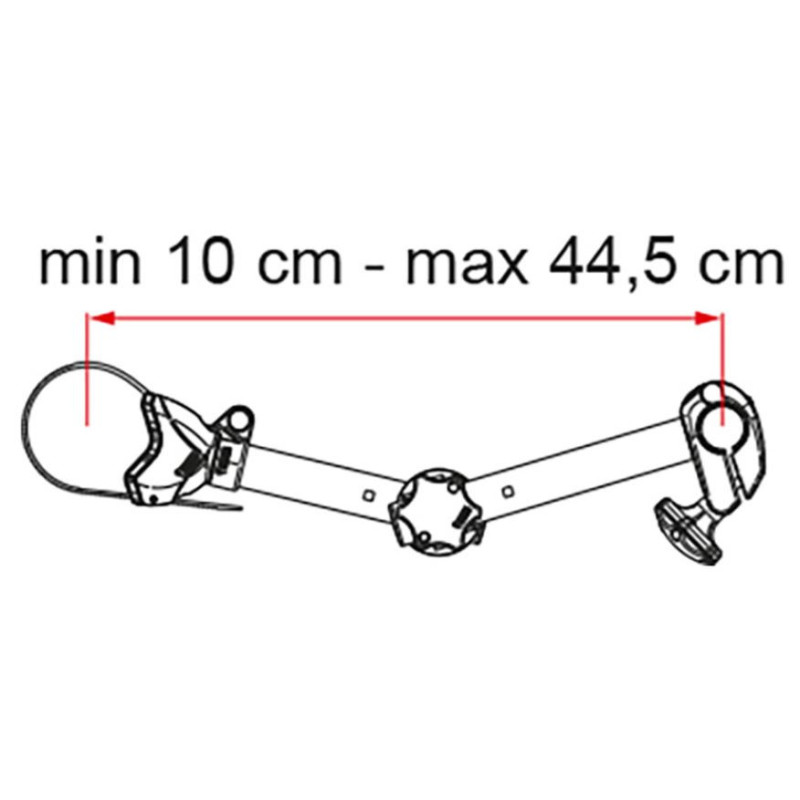 Bike Block Pro S D Fiamma Dispositif De Blocage Articul Pour Porte