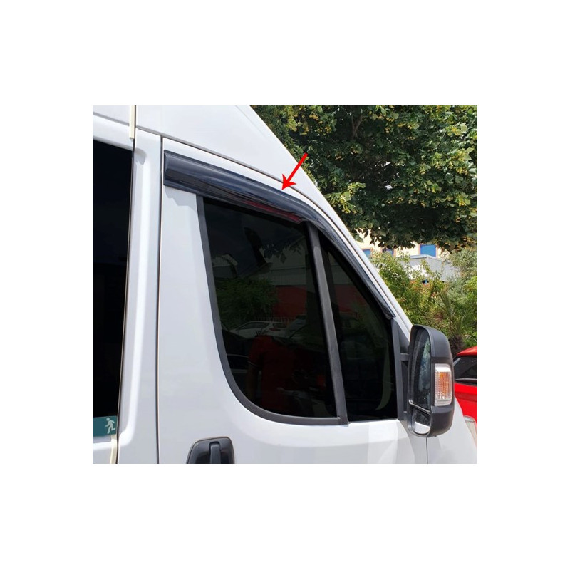 D Flecteur Vitres Avant Ducato Omac Accessoire Carrosserie Fourgon