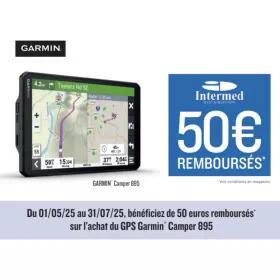 GARMIN Camper 895 - GPS pour camping-car, fourgon et van aménagé