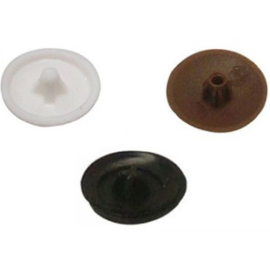 MARINOX Cache vis empreinte Pozi nylon | Blanc