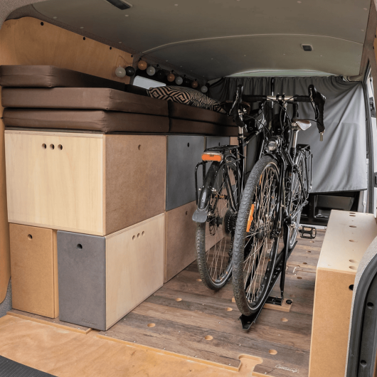 Kit meubles amovibles pour VW T5 Combeing | Aménagement intérieur fourgon et van | Idéal sport