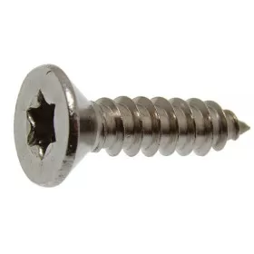 MARINOX Vis tôle inox A4 T.F Torx | ø 4,8 mm Vis inox A4 pour tôle Marinox tête fraisée torx 4,8 mm pour van et bateau | Visserie marine acier inoxydable
