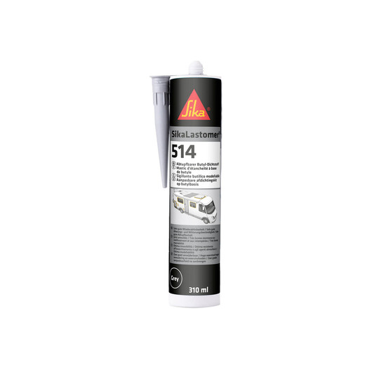 SikaLastomer 514 - mastic d'étanchéité pour van et bateau - gris
