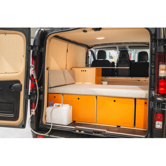 Kit meubles amovibles pour Mercedes Vito W639 et W447 Combeing | Aménagement intérieur fourgon et van | Boîtes bois