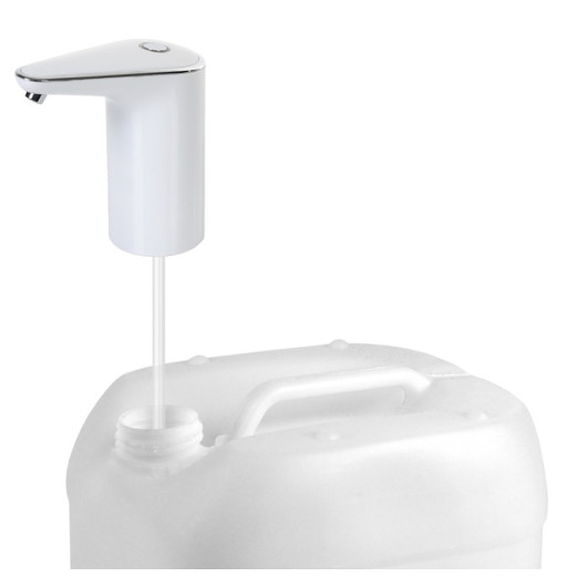 Robinet eau potable Carbest blanc | Distributeur auto-alimenté 5V pour van et camping-car | Sur jerrican