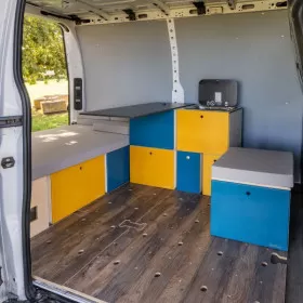 Kit meubles amovibles pour Renault Master 3 Combeing | Aménagement intérieur fourgon et van