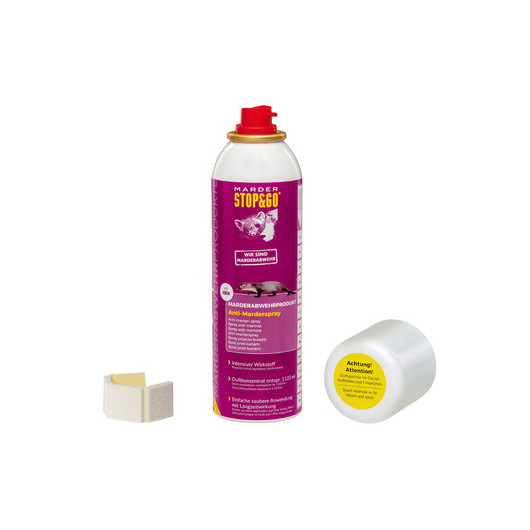 Spray répulsif anti martre Stop&Go | Moustique, insecte & nuisible | camping-car ou véhicule aménagé