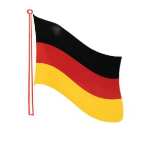 Autocollant drapeau Allemagne - personnalisation du camping-car - visuel
