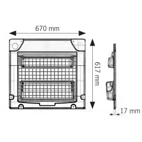 REIMO Habillage de porte arrière | Ducato X290 Habillage porte arrière compartiment - Ducato, Peugeot, Boxer après 2014 - visuel
