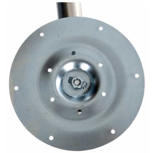 Pied de table pivotant confort Carbest | pied intérieur amovible pour van et fourgon aménagé | platine support plateau