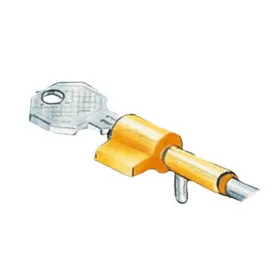 AL-KO Serrure à mortaiser pour AKS 2000 Serrure à mortaiser pour AKS 2000 AL-KO | Tête d'attelage & antivol pour remorque ou caravane