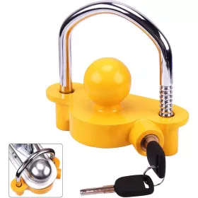 CARBEST Antivol en U avec 2 clés pour attelage Antivol en U avec 2 clés pour attelage Carbest | Attelage & antivol de remorque ou caravane
