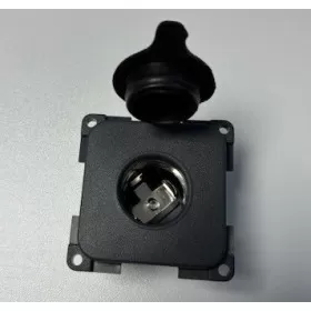 Equipement électrique pour bateaux, camping-cars et fourgons aménagés : CBE Prise 12V femelle type allume-cigare, encastrable.