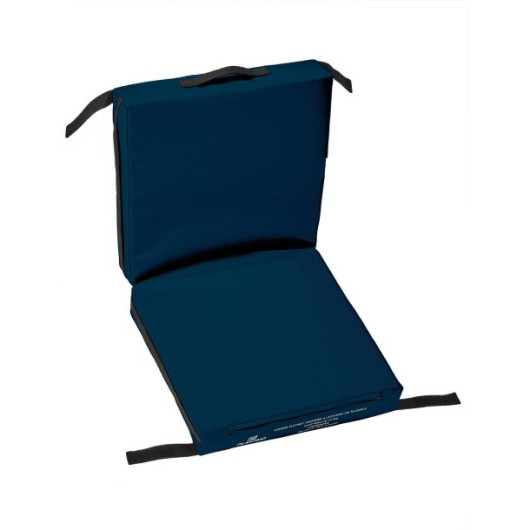 Coussin de cockpit assise double flottant PLASTIMO pour équipement bateau Bleu
