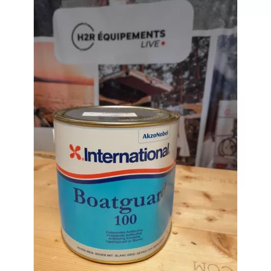 Boatguard 100 INTERNATIONAL 2,5 L - antifouling reconditionné haute performance semi érodable bateau