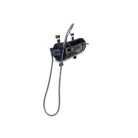 Douche Solaire CARBEST Roadshower 20 L | Chauffe-eau solaire | Vue de côté
