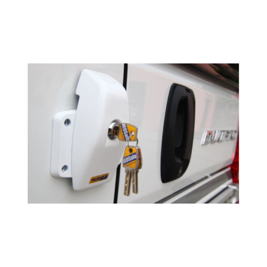 Van Security package Mercedes Sprinter Heosafe | Fermeture et verrou extérieur | Sécurité caravaning | Extérieur