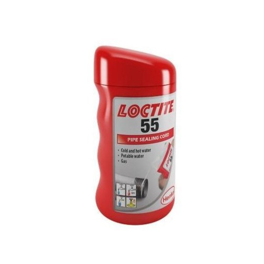 Fibre 55 160 m Loctite | fibre d'étanchéité pour plomberie en bateau, van ou camping-car