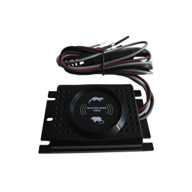 REIMO Répulsif anti-martres avec signal sonore Boitier autonome anti-martres - répulsif à ultrasons 12 V - visuel