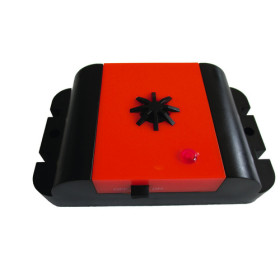 REIMO Répulsif anti-martres avec signal sonore sur batterie Boitier à piles anti-martres - répulsif à ultrasons - visuel