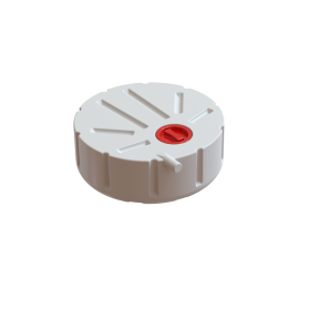 Réservoir d'eau rond APLAST de 53 L emplacement roue de secours | Réservoir eau propre