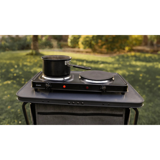 Réchaud électrique - appareil de cuisson nomade - nature