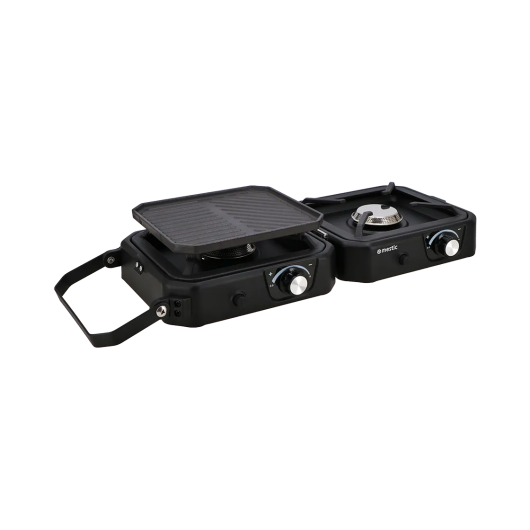 Réchaud à gaz MGC-150 - appareil de cuisson pliable - ouvert