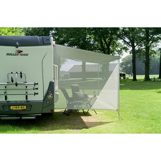 Panneau latéral - pare-soleil pour store de camping-car - gris