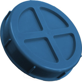Bouchon de réservoir Reich bleu de 140 mm à filetage interne | Accessoire pour réservoir