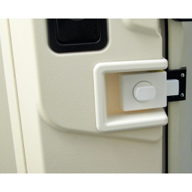 Adaptateur pour serrure supplémentaire Heosafe | Fermeture et verrou extérieur | sécurité van aménagé | finition soignée