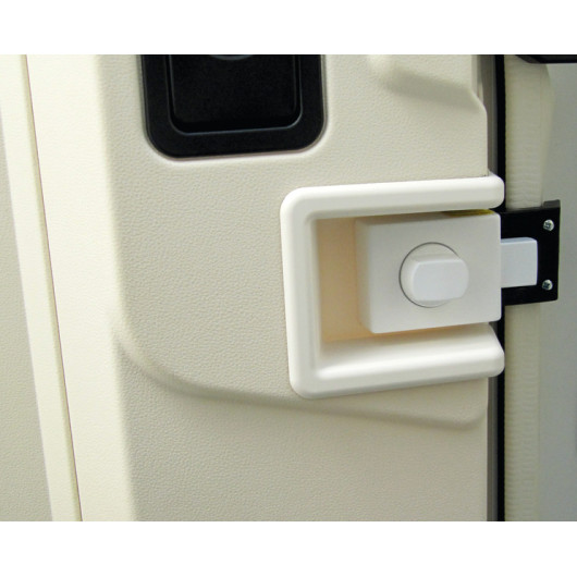 Adaptateur pour serrure supplémentaire Heosafe | Fermeture et verrou extérieur | sécurité van aménagé | finition soignée
