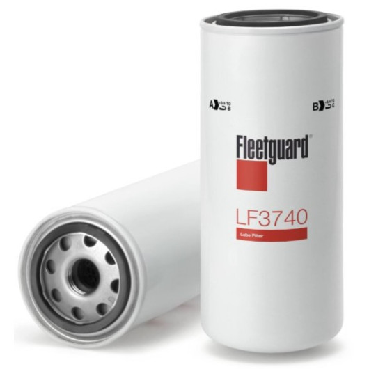 Filtre à huile Fleetguard LF3740 | filtre de remplacement pour moteur inbord de bateau Yanmar