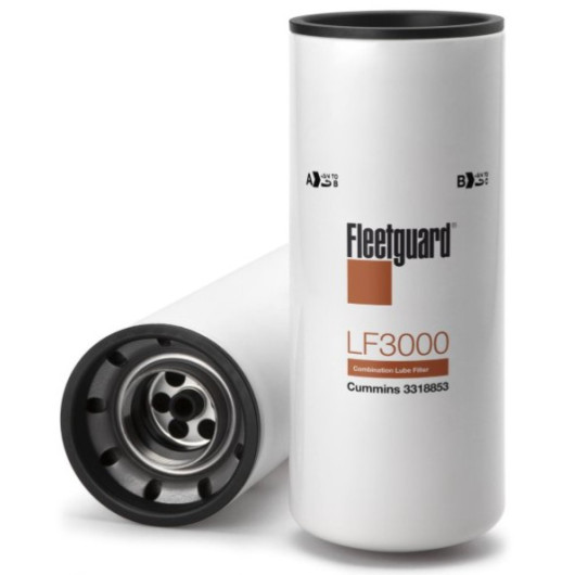 Filtre à huile Fleetguard LF3000 | filtre de remplacement pour moteur de bateau in-bord Cummins