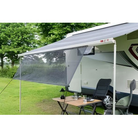 TRAVELLIFE Atina pare-soleil avant Panneau frontal Atina - pare-soleil pour store de camping-car - noir
