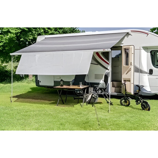 Pare-Soleil Avant Camping PHATRIP 245x430cm - Brise-Vue & Coupe-Vent Pour Caravane