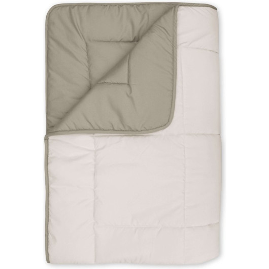Couette 4 saisons 1 personne - linge de lit pour van et fourgon - beige
