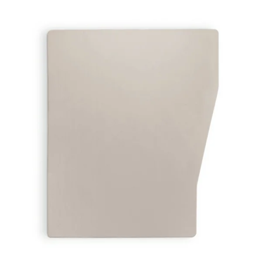 Drap-housse 160 cm en jersey - linge de lit camping-car, van et fourgon - beige