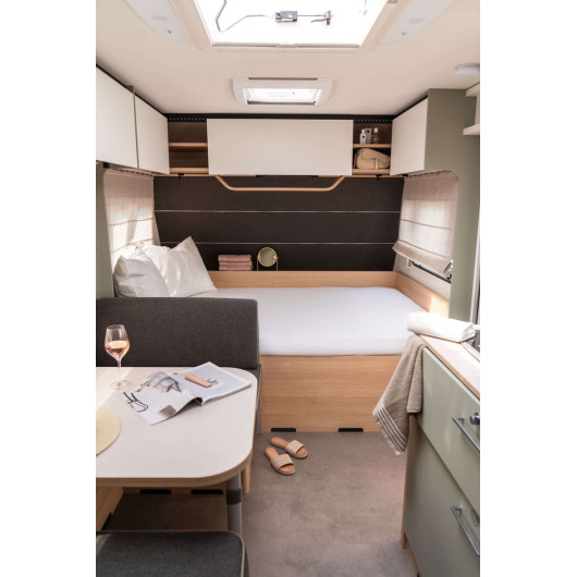 Drap-housse 160 cm en jersey - linge de lit camping-car, van et fourgon - intérieur