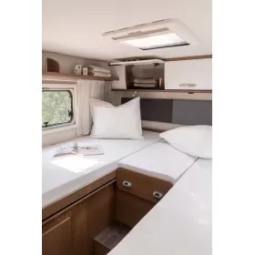 Drap-housse 160 cm en jersey - linge de lit camping-car, van et fourgon - intérieur