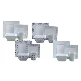 TRAVELLIFE Combarro | Set de 16 pièces Set vaisselle Combarro - 16 pièces en mélamine - visuel