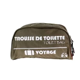 Trousse de toilette voyage van camping-car randonnée CAO | trousse à pharmacie | colori kaki