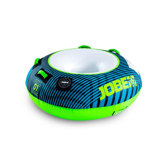 Bouée tractée Rumble Teal 1P Jobe | Bouée 1 personne | glisse nautique sensations extrêmes | 4 poignées