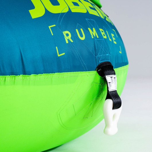 Bouée tractée Rumble Teal 1P Jobe | Bouée 1 personne | glisse nautique sensations extrêmes | quick connect