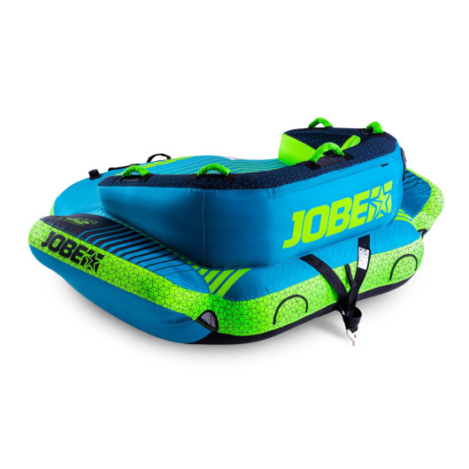 Bouée tractée Binar 2P Jobe | Bouée 2 personnes pour glisse en bateau à moteur ou jet ski | dossier confortable