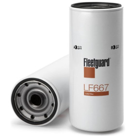 Filtre à huile Fleetguard LF667 | filtre de remplacement pour moteur inbord de bateau CATERPILLAR