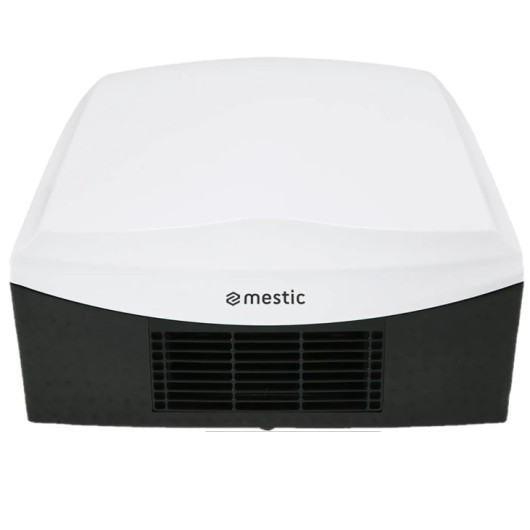 Climatisation de toit pour camping-car RTA-1700L Mestic | Clim pour van aménagé et caravane : vu grille de ventilation arrière