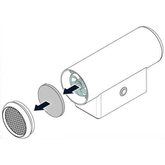 Steril Air UV-A - purificateur et assainisseur d'air pour camping-car - schéma