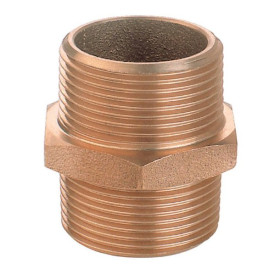 Mamelon MM bronze GUIDI Mamelon MM bronze Guidi | Raccord fileté & cannelé pour réseau bateau ou camping car