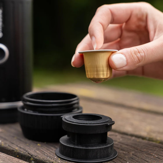 Cafetière portable MK-90 Mestic - machine à café avec batterie 7500 mAh - capsule