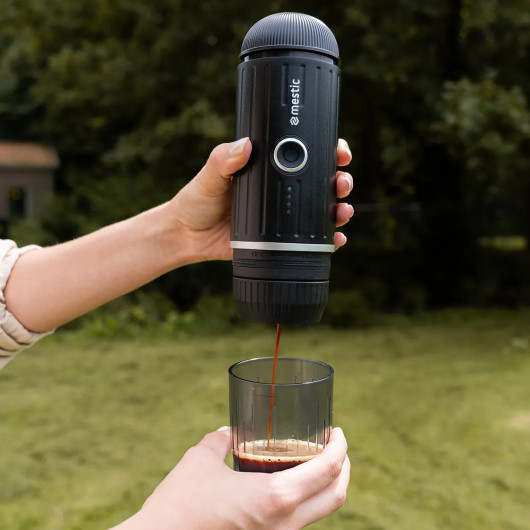 Cafetière portable MK-90 Mestic - machine à café avec batterie 7500 mAh - fonctionnelle